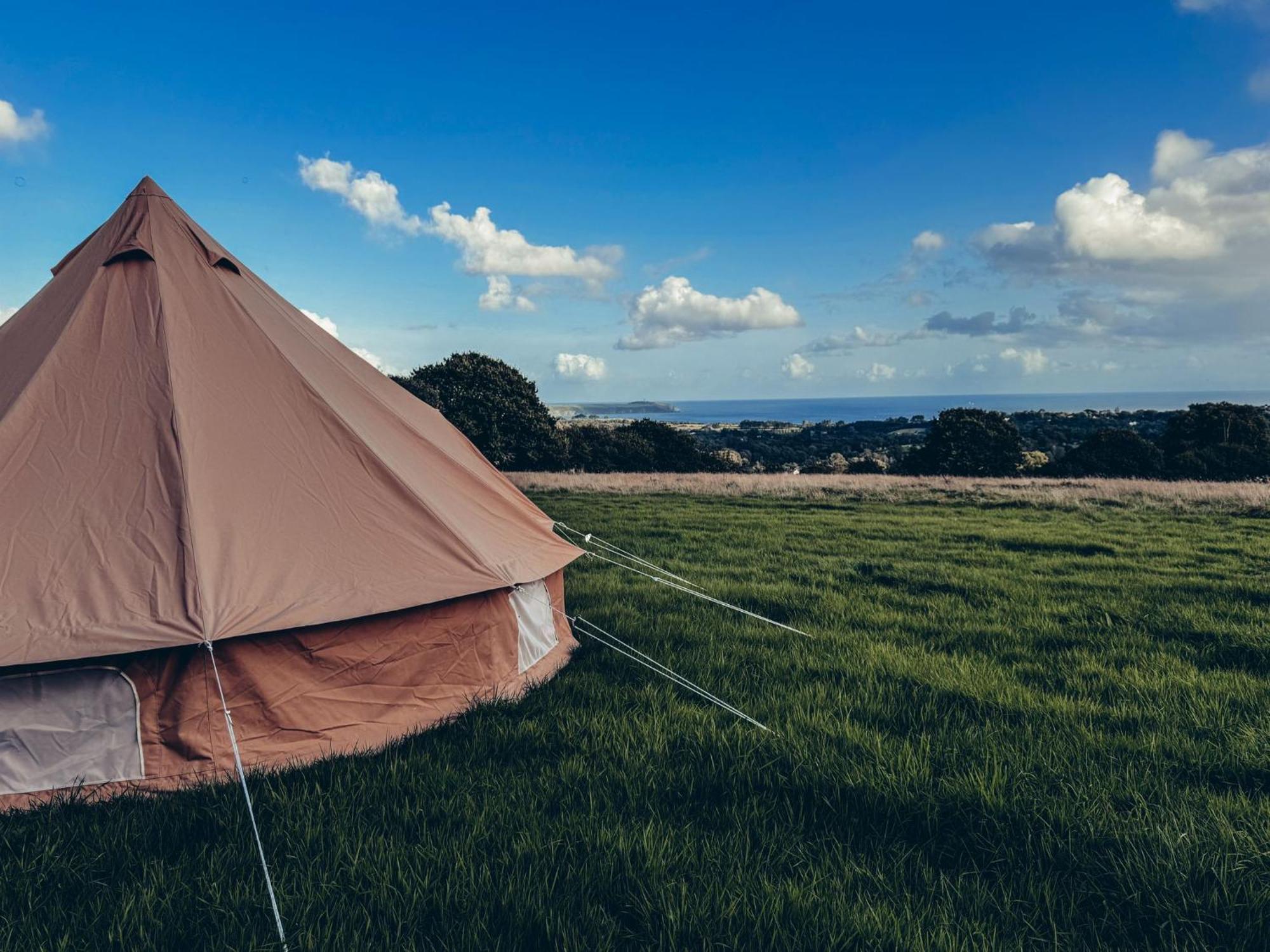 Fully Furnished Bell Tent 1 St Austell Exterior foto